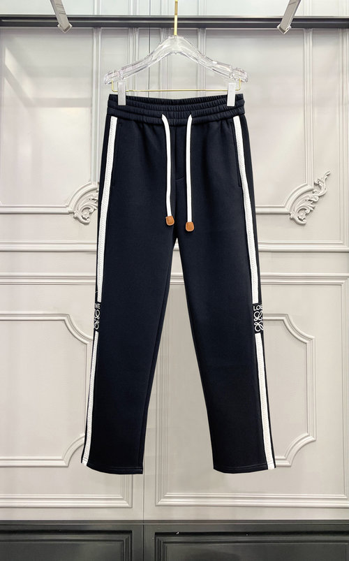 Loewe New Casual Pants with Logo, Offering Great Comfort