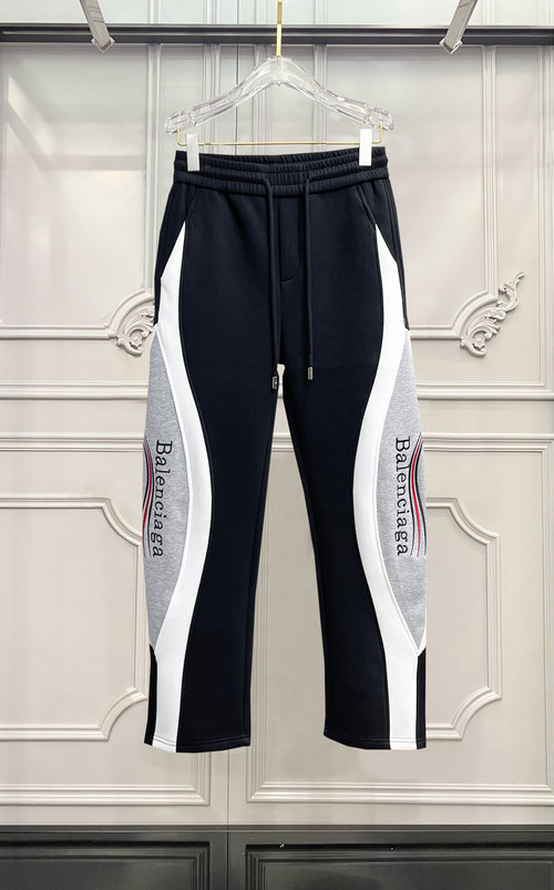 Balenciaga New Casual Pants with Logo, Offering Great Comfort