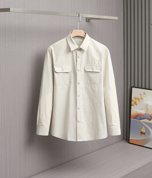 Loro Piana Classic Double-Pocket Shirt Crafted from Premium Fabric