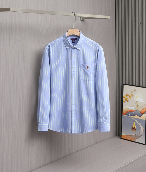 Polo Ralph Lauren Premium Oxford Striped Long Sleeve Shirt
