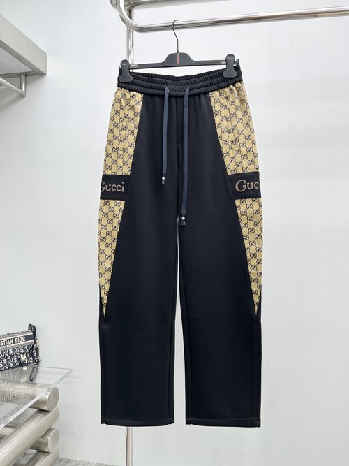Gucci Imported Fabric Casual Pants for a Stylish Appearance
