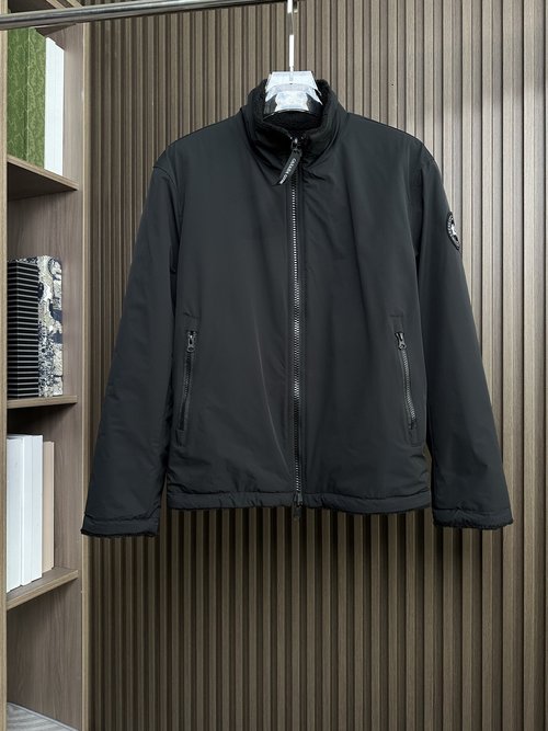 Canada Goose Double-Sided Fleece Jacket with Logo