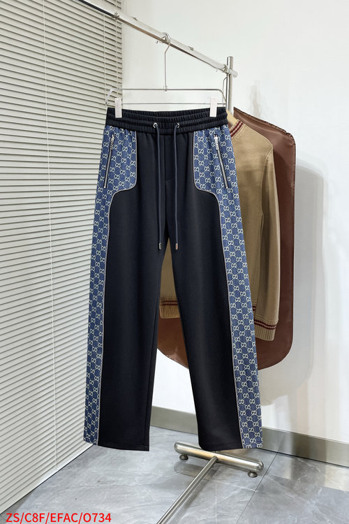 Gucci Casual Pants, Classic Logo, High Comfort