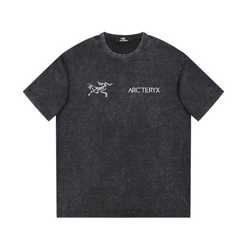 ArcTeryx Cotton Vintage Round Neck Short Sleeve T-Shirt