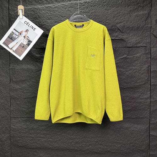 ArcTeryx Waffle Fabric Embroidered Logo Hoodie