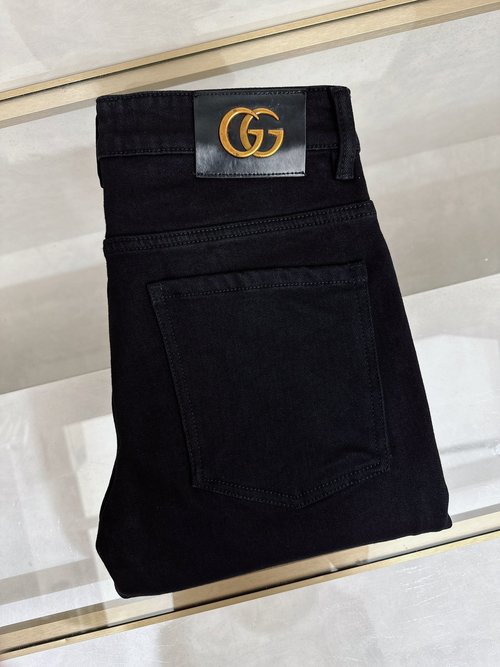 Gucci Premium Customized Fleece Lined Denim Jeans