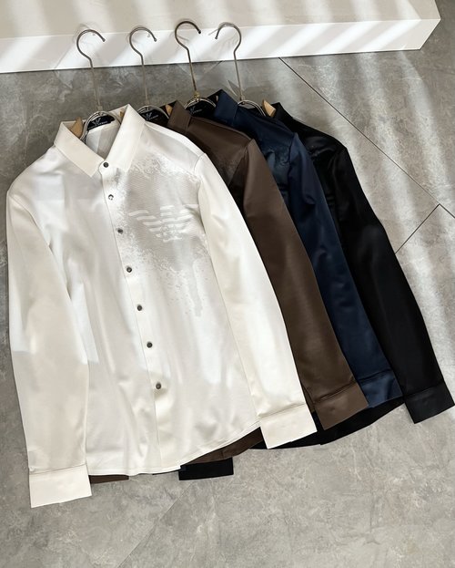 Armani Elegant Casual Shirt with Eagle Logo