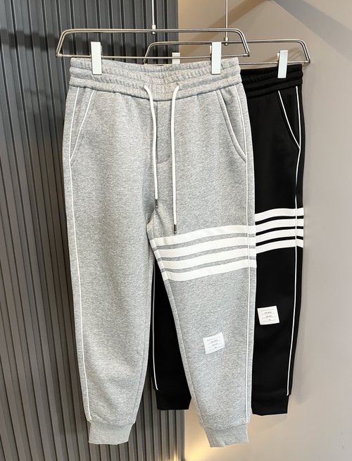 Thom Browne Cozy Fleece Casual Pants with Unique Design