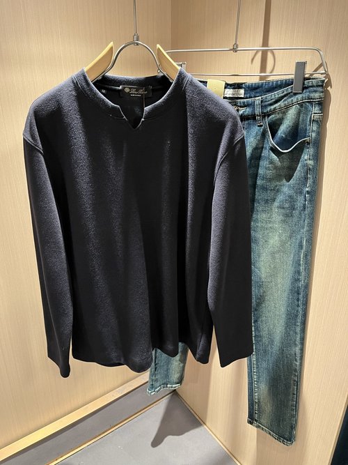 Loro Piana Comfortable and Stylish Baby Fleece Undershirt