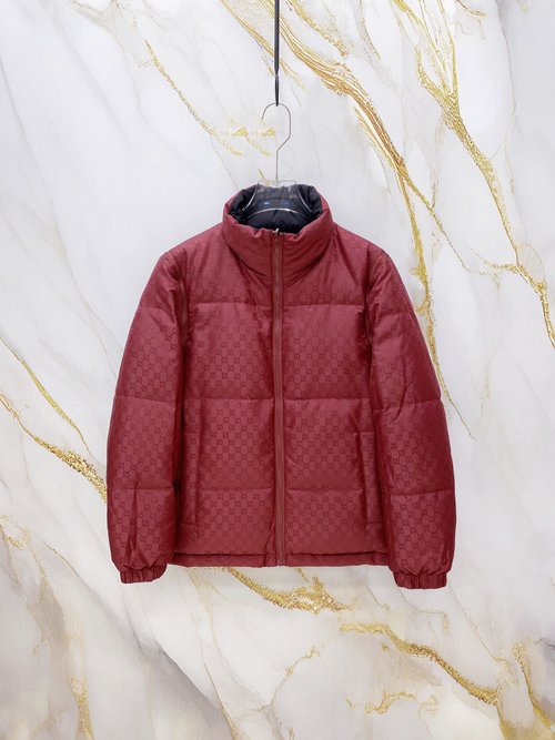 Gucci Down Jacket with Detachable Sleeves, Comfortable and Stylish