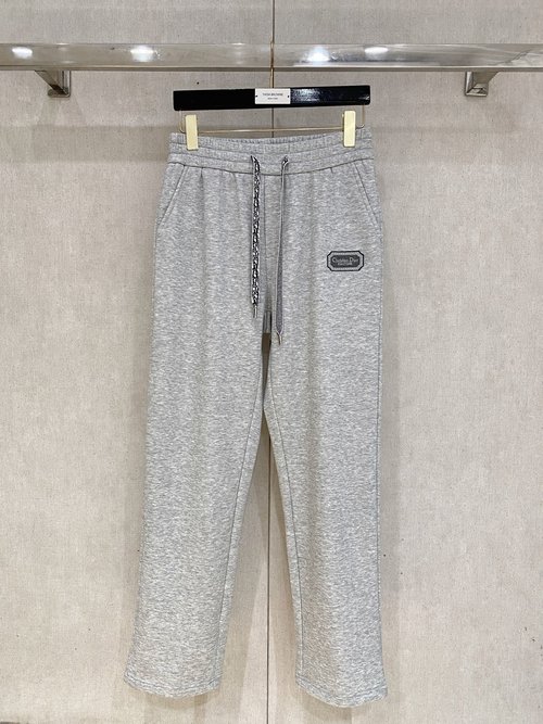 Dior Warm and Stylish Straight-leg Casual Pants