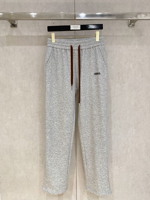Zegna Warm and Stylish Straight-leg Casual Pants