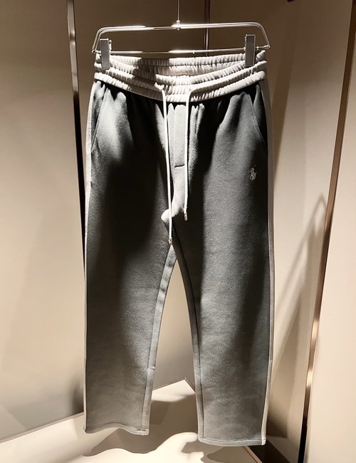 Polo Ralph Lauren Solid Color Casual Suit with Logo Embroidery