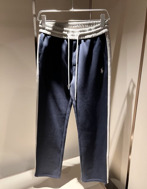 Polo Ralph Lauren Solid Color Casual Suit with Logo Embroidery