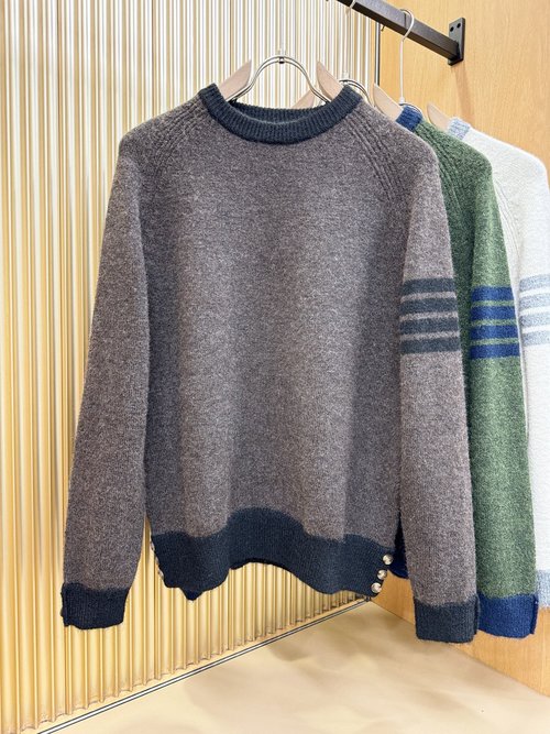 Thom Browne Soft & Breathable Merino Wool Sweater