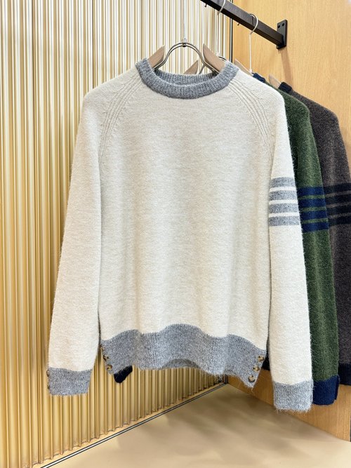 Thom Browne Soft and Breathable Merino Wool Sweater
