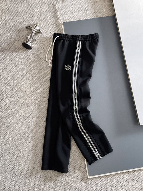 Loewe New Thickened Casual Pants with Classic Logo