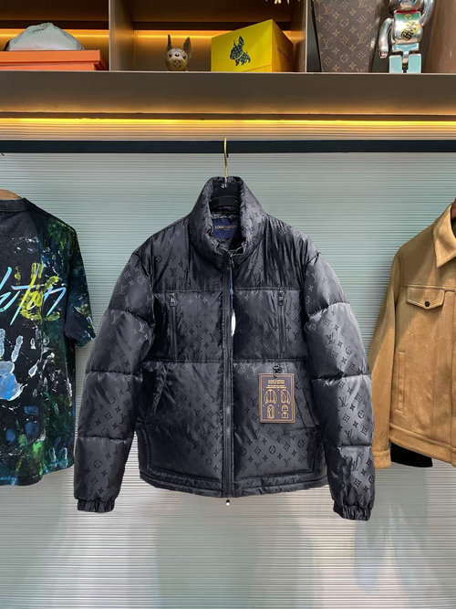 Louis Vuitton Premium 90-Down Jacket, Colorful and Warm