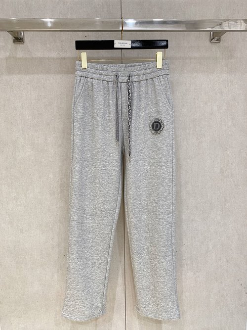 Dior Warm and Stylish Straight-Leg Casual Pants