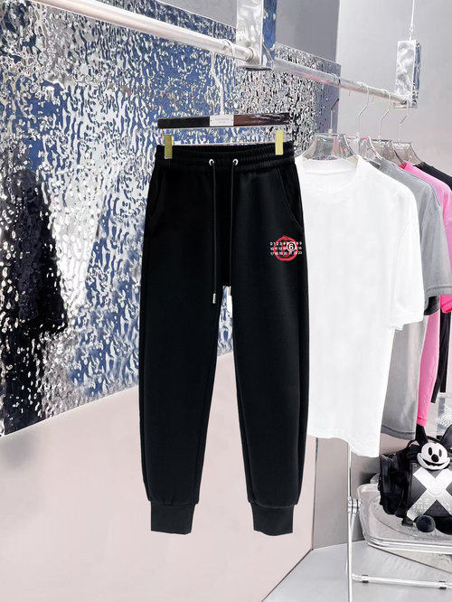 Maison Margiela Minimalist Iconic Design Cotton Trousers