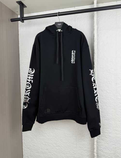 Chrome Hearts Sanskrit Printed Hooded Sweatshirt