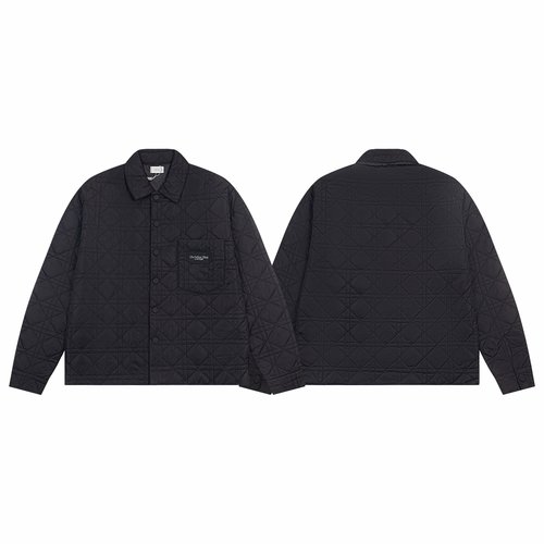 Dior Diamond Logo Collar Down Jacket, Soft & Warm