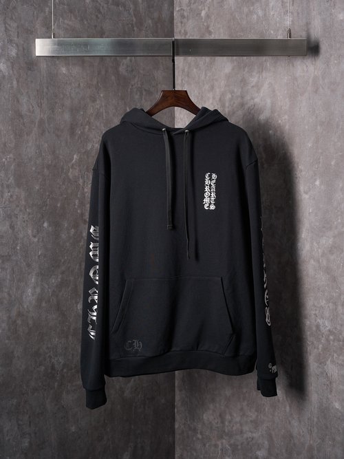 Chrome Hearts Printed Hooded Sweatshirt with Custom Details