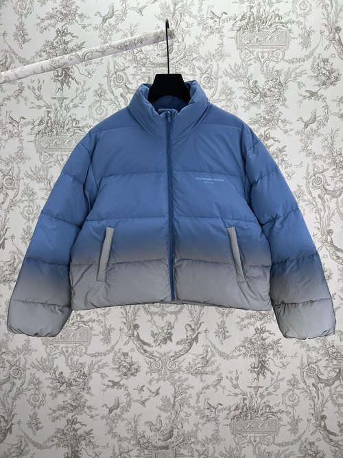 Alexander Wang Graduated Thick Collared Down Jacket
