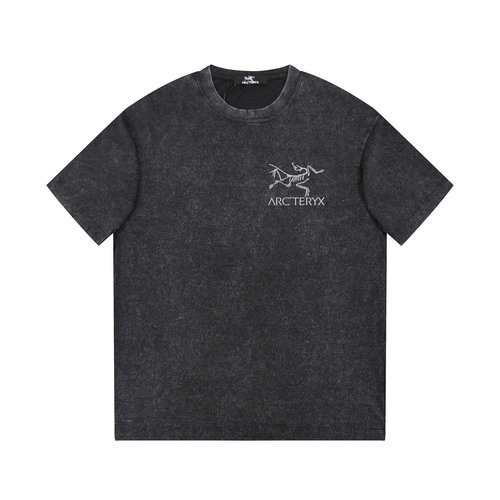 ArcTeryx Cotton T-Shirt with Aged Reflective Print