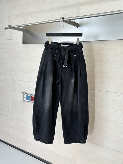Loewe Denim Jeans with Adjustable Belt