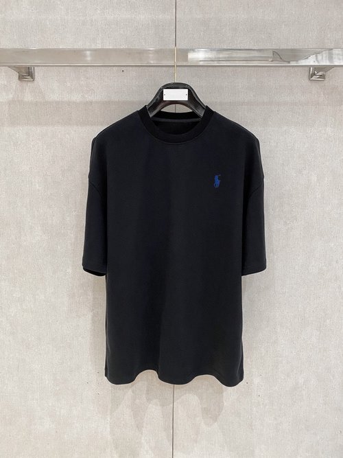 Polo Ralph Lauren Double-Layer Heavy-Duty Short-Sleeve Printed T-Shirt