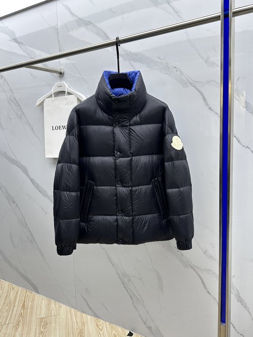 Moncler Structured Design Down Collar Coat, Premium