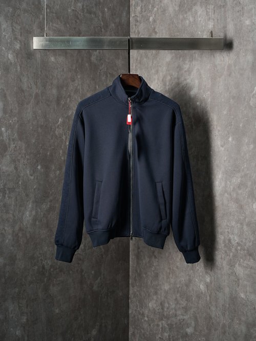 Dior Oblique Inlaid Jacquard Zipper Jacket