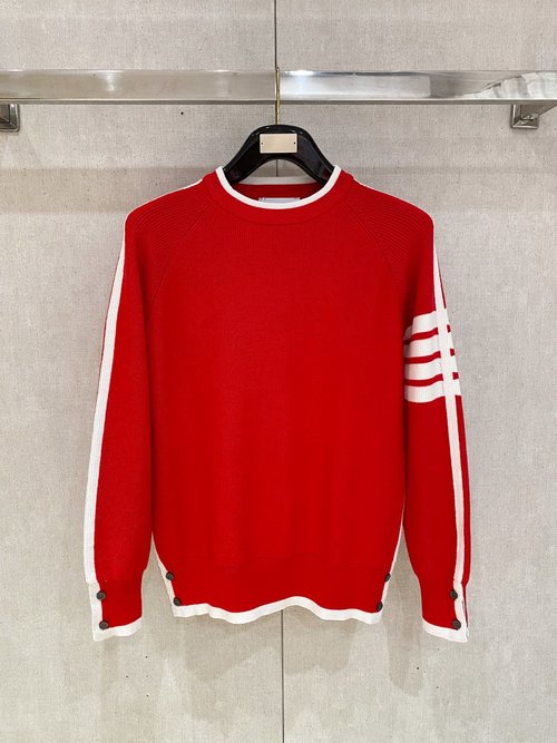 Thom Browne Soft and Exquisite New Knit Wool Sweater