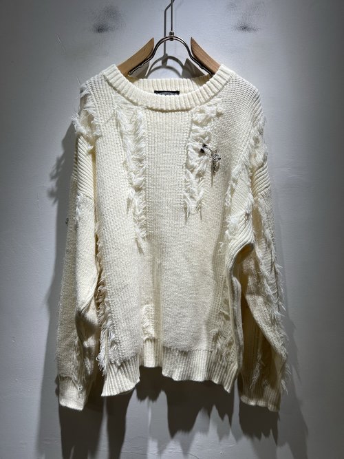 Chrome Hearts Custom Knit Wool Sweater with Logo Design