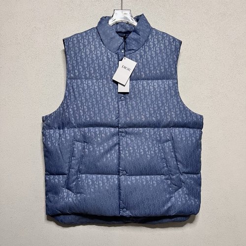 Dior All-Over Print Down Vest