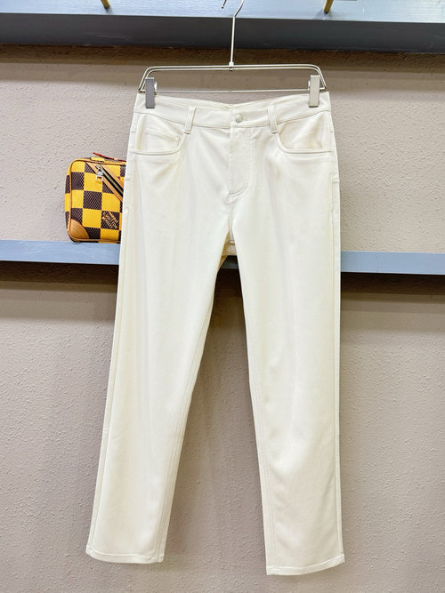 Dior Tencel Wool Casual Pants with Style