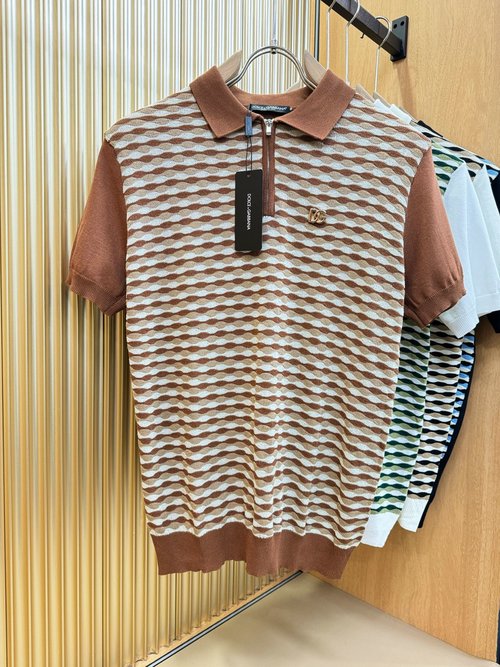 Dolce & Gabbana Premium Quality Imported Short Sleeve Knitwear