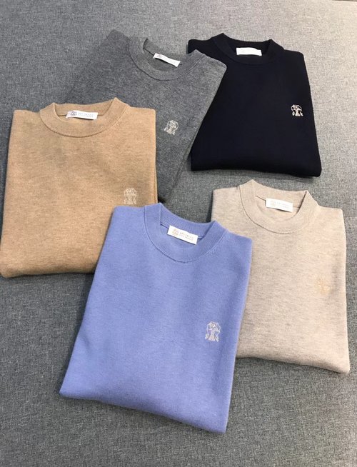 Brunello Cucinelli Luxury Wool Sweater with Elegant Design