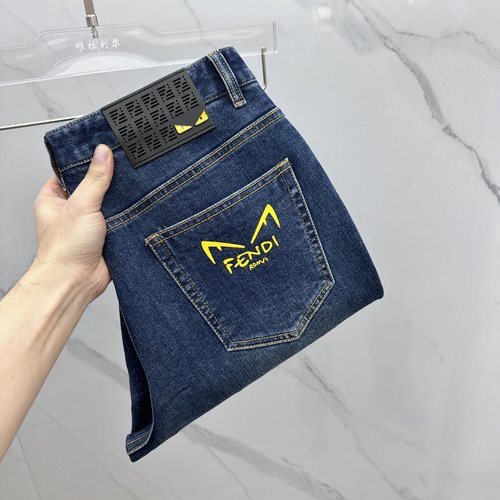 Fendi Premium Customized Jeans with Excellent Fit
