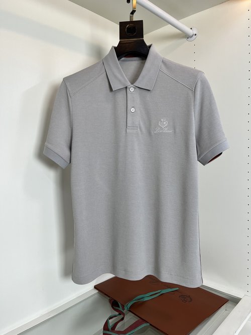 Loro Piana Luxury Polo Shirt in Premium Blend Fabric