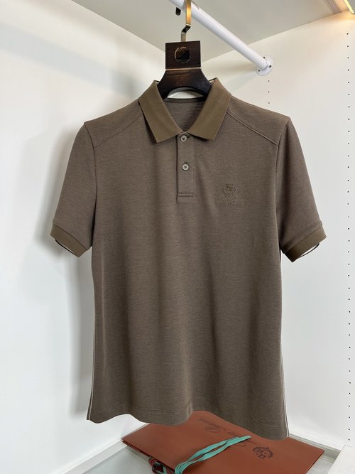 Loro Piana Luxury Polo Shirt in Premium Blend Fabric