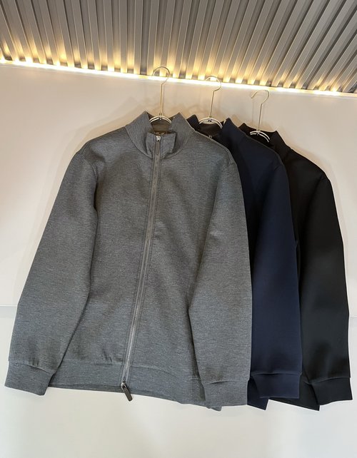 Loro Piana Multi-Layer Windproof Zip-Up Sweatshirt