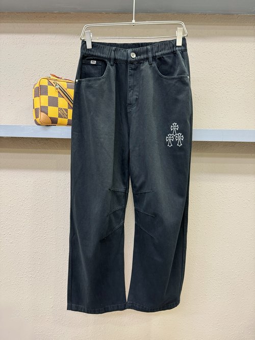 Chrome Hearts Heavy - Duty Branded Jeans