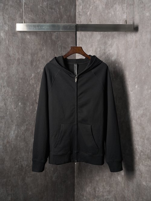 Chrome Hearts Embroidered Cotton Hoodie with Premium Accessories, Loose Fit