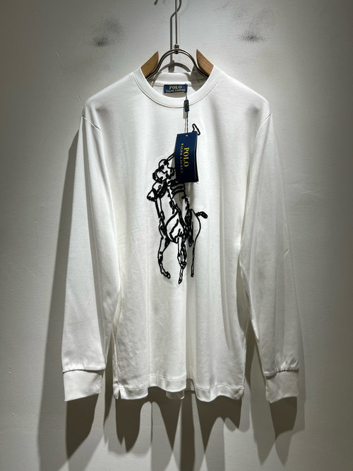 Polo Ralph Lauren Solid Color Long Sleeve Base Layer with Logo