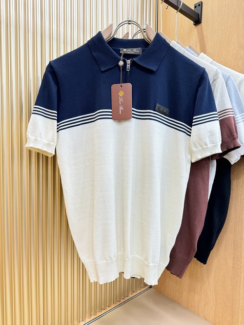Loro Piana New Soft and Luxurious Knitted Short Sleeve