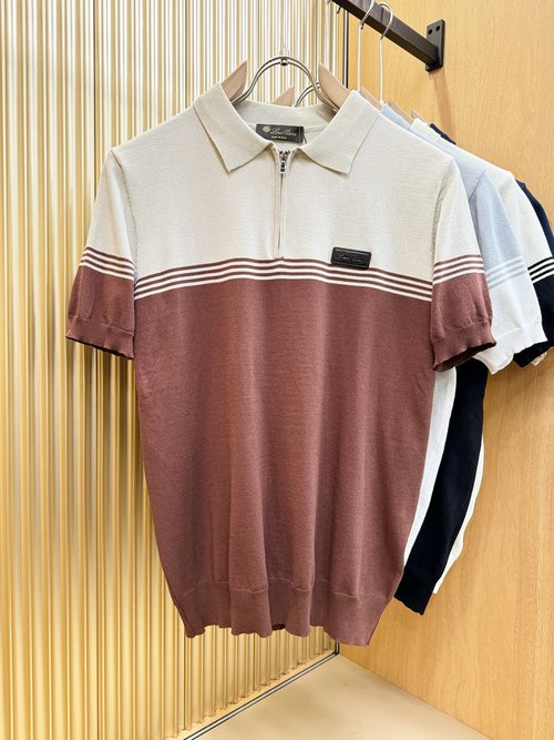 Loro Piana New Soft and Luxurious Knitted Short Sleeve