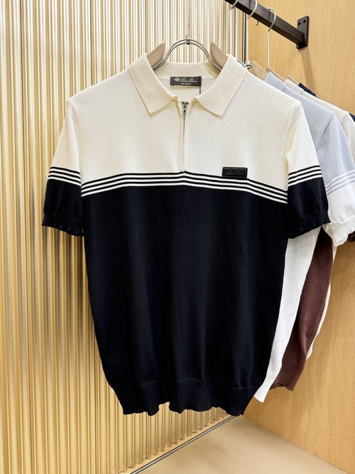Loro Piana New Soft and Luxurious Knitted Short Sleeve
