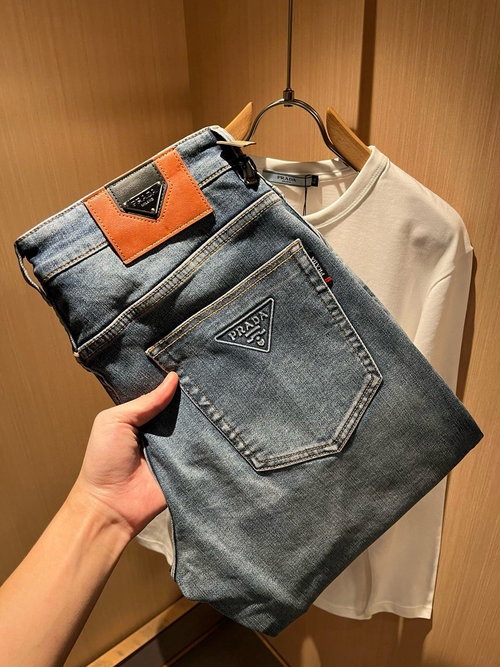 Prada Classic and Comfortable Casual Jeans